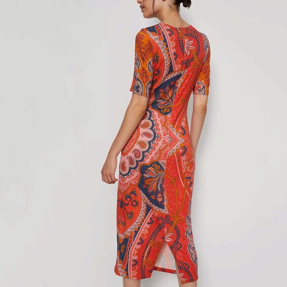 HTF Farm Rio Giannina Knit Midi Dress - Picture 3 of 11